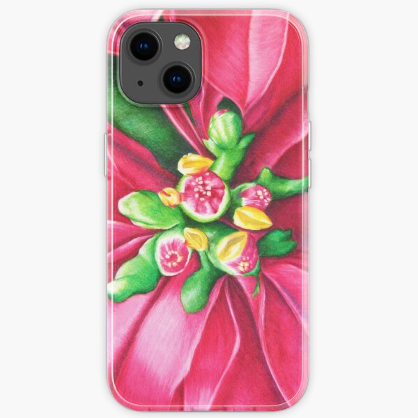 Pink Flower iPhone Soft Case
