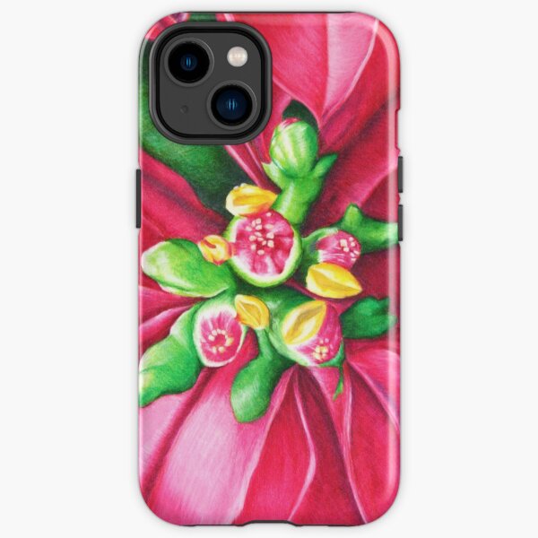 Pink Flower iPhone Tough Case