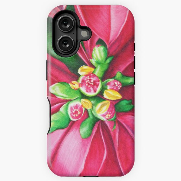 Pink Flower iPhone Tough Case