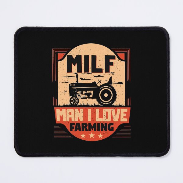 Item preview, Vintage Milf Man I Love Farming Funny Farmer Tractor Lovers designed and sold by emmanu38pre.
