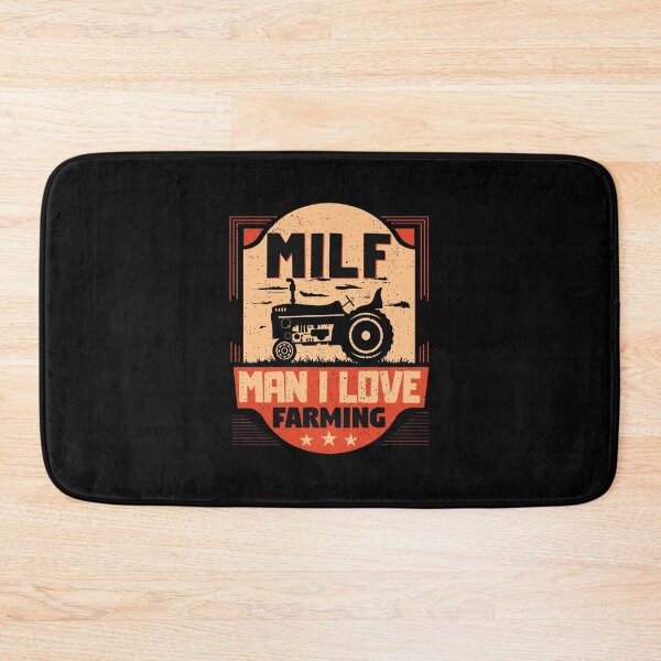Item preview, Vintage Milf Man I Love Farming Funny Farmer Tractor Lovers designed and sold by emmanu38pre.