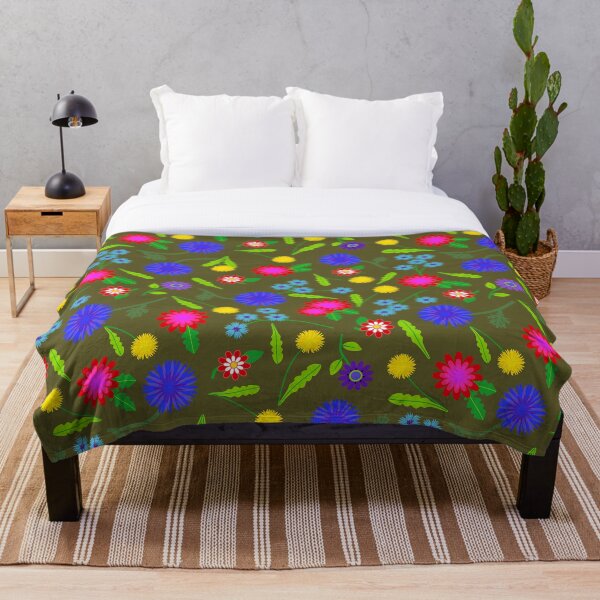 Item preview, Bright floral (seamless pattern design) designed and sold by MHen.