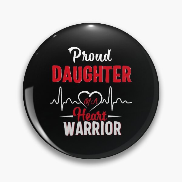 Item preview, Proud Daughter Of A Heart Warrior Chd Awareness Gift designed and sold by azerbaija.