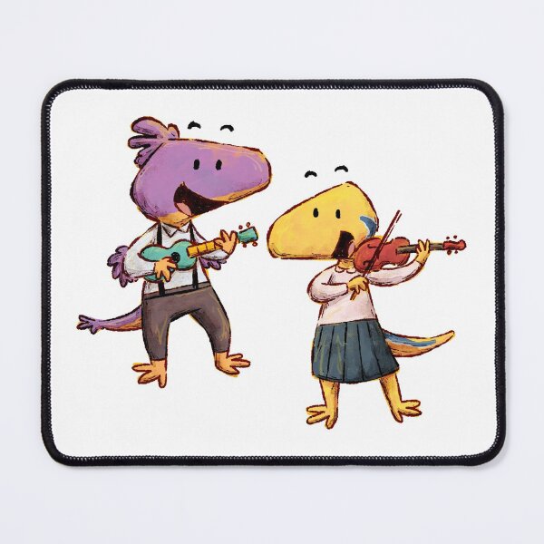 Item preview, Ulysses Utahraptor and Vivian Velociraptor designed and sold by OwlHollow.