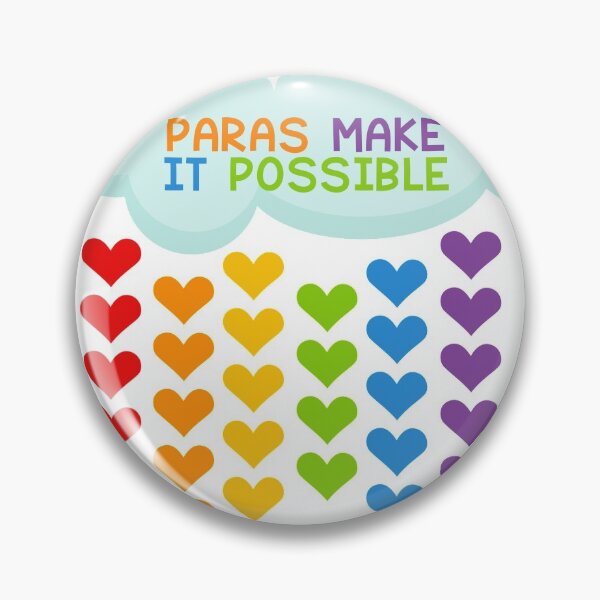 Item preview, Heart Shower Paras Make It Possible designed and sold by Kirsten Uecker.