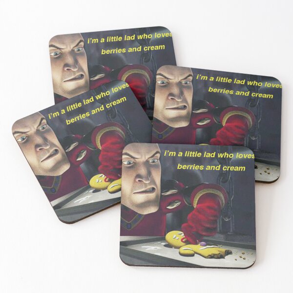 Item preview, berries and cream - lord farquaad designed and sold by ohrealitysucks.