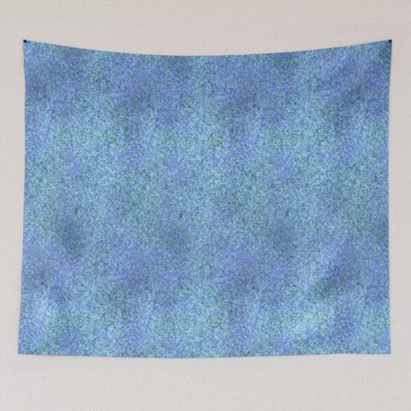 Item preview, Light Snowfall ~ Blue and Green Abstract Fractal Art designed and sold by Ascension Vibrations.