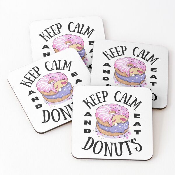 Item preview, Keep Calm And Eat Donuts designed and sold by thecooltable.