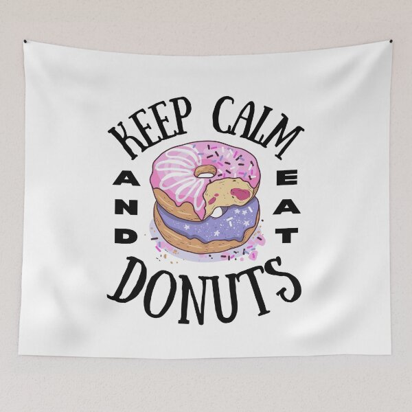 Item preview, Keep Calm And Eat Donuts designed and sold by thecooltable.