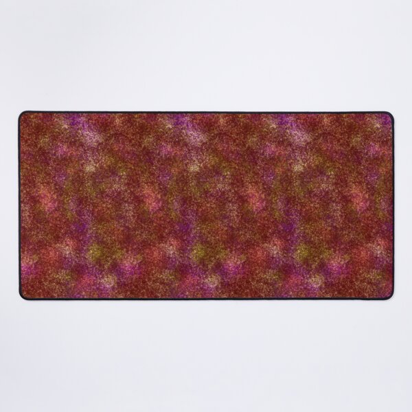 Autumn Foliage ~ Colorful Abstract Fractal Art Desk Mat