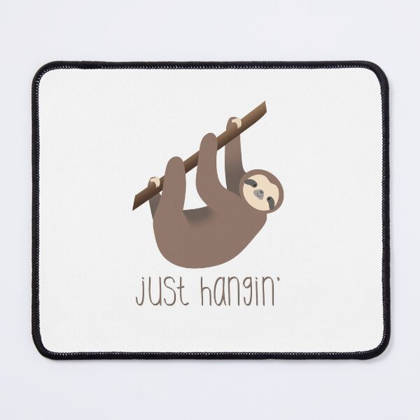 Item preview, Just hangin' sloth designed and sold by debbiedoodarday.