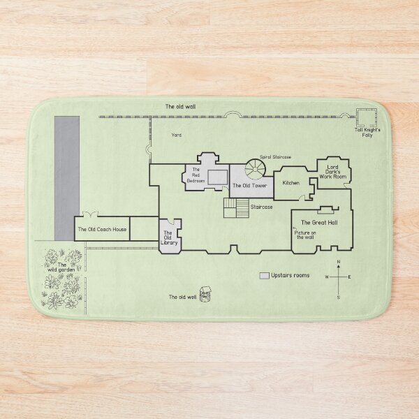 Item preview, Dark Towers Floor Plan designed and sold by Off the Box.