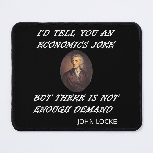 Item preview, Funny Economics Teacher Design Locke Student Supply + Demand designed and sold by Creekman Designs.
