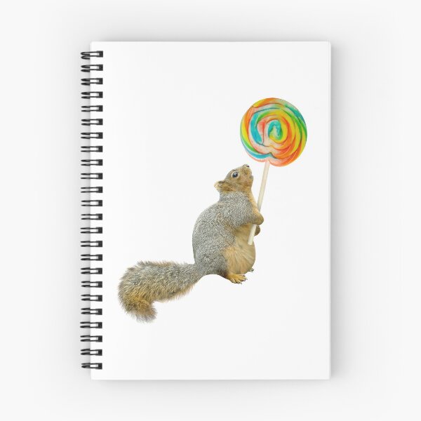 Item preview, Fat Squirrel with Lollipop designed and sold by catsclips.