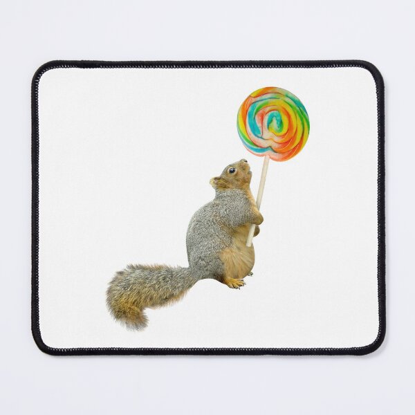 Item preview, Fat Squirrel with Lollipop designed and sold by catsclips.