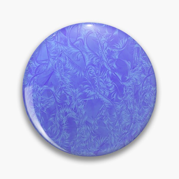 Item preview, Sapient Frost ~ Blue Abstract Fractal Art designed and sold by Ascension Vibrations.