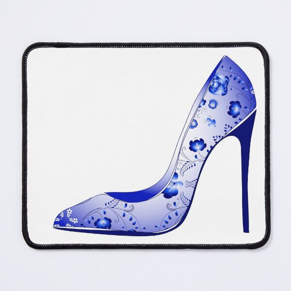 Item preview, Elegant gzhel shoe designed and sold by Aenota.