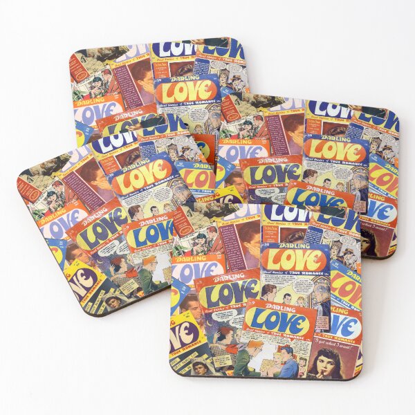 Item preview, Darling Love Vintage Romance Comics designed and sold by purplevamp.