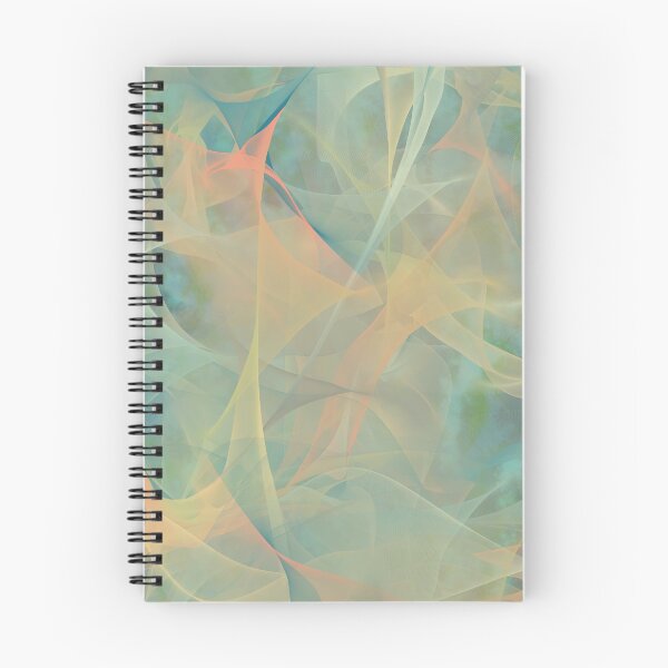 Item preview, Opalized Plasma ~ Green and Peach Abstract Fractal Art designed and sold by Ascension Vibrations.