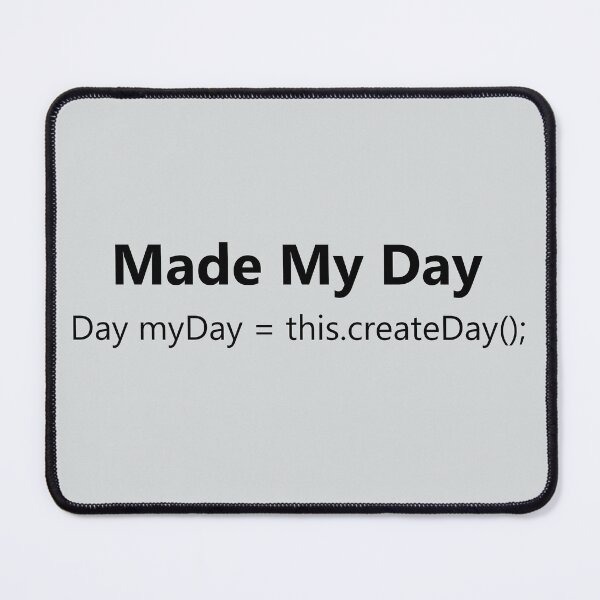 Item preview, Made My Day Funny Programmer Object-Oriented C# C++ designed and sold by Creekman Designs.