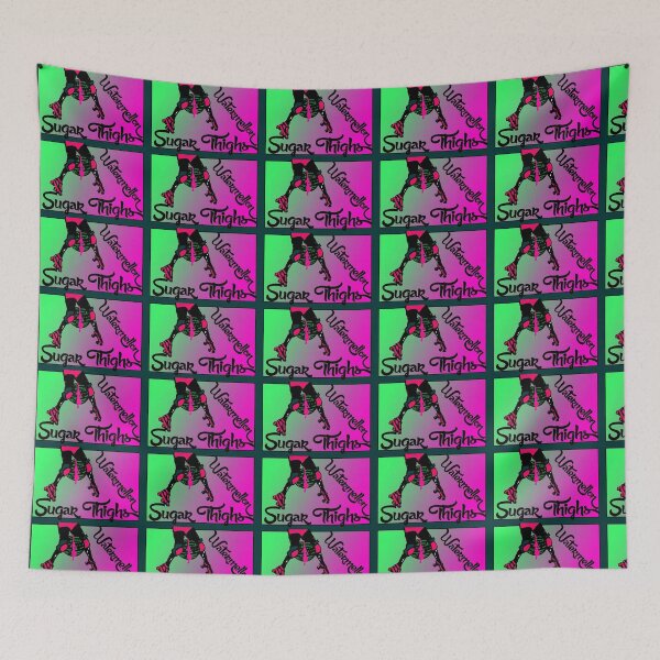 Item preview, Watermellon Sugar Thighs Retro Roller Derby Stamp designed and sold by brandydevoid.