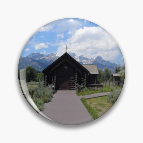 Item preview, Chapel of Transfiguration, Grand Teton National Park designed and sold by DaisyMaePrints.