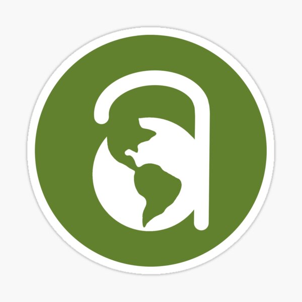 Project Planet A original logo Sticker