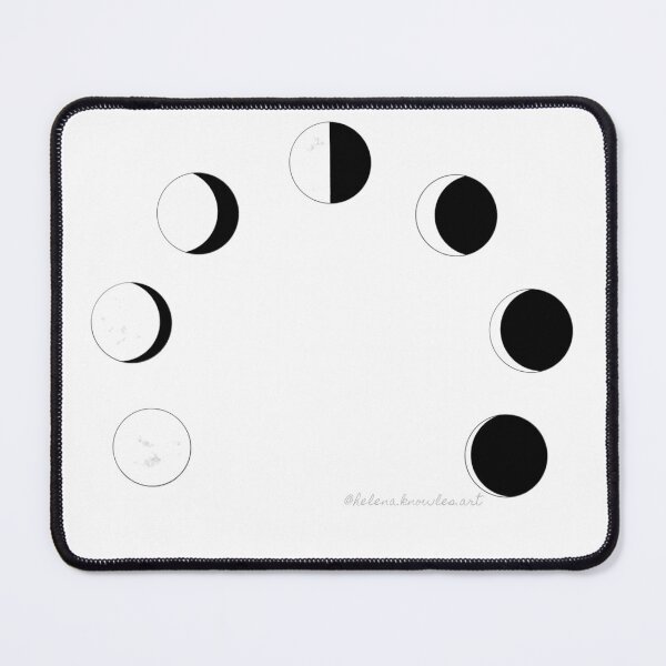 Item preview, Moon Phases White designed and sold by Helena-Ks-Art.