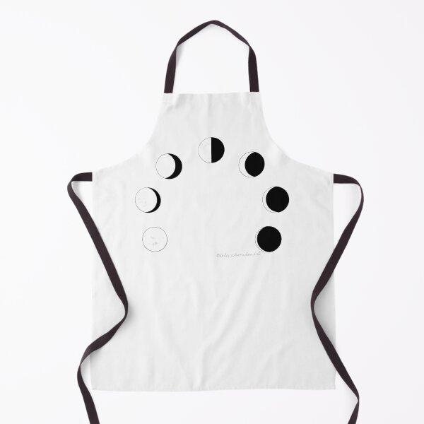 Item preview, Moon Phases White  designed and sold by Helena-Ks-Art.