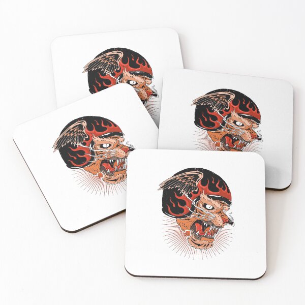 Item preview, Moto TIGER IN FIRE designed and sold by artorno.