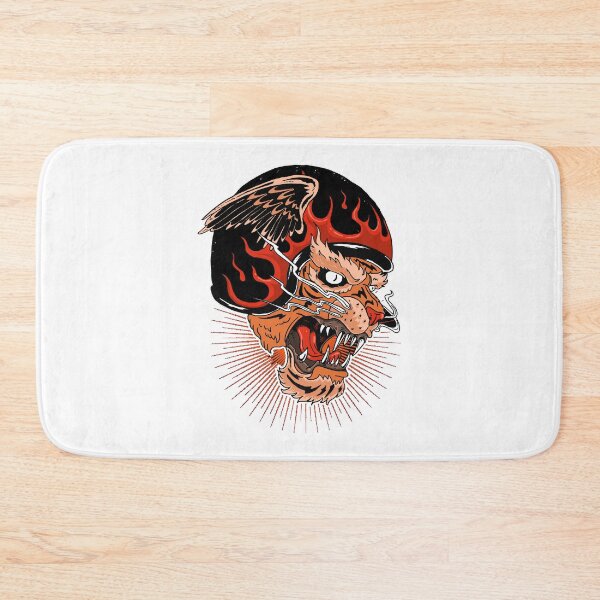 Item preview, Moto TIGER IN FIRE designed and sold by artorno.