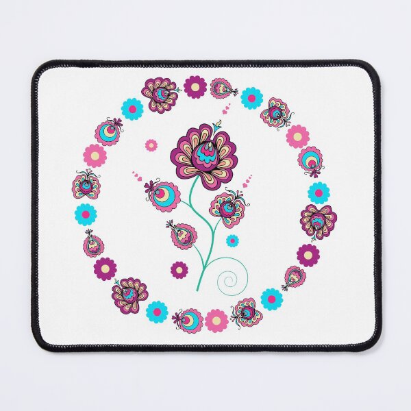 Item preview, Round  flower ornament designed and sold by Aenota.