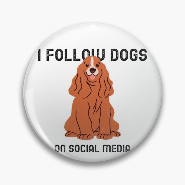 Item preview, I follow dogs on social media t-shirt, I follow dogs on social media animal print t-shirt designed and sold by RoxyCox.