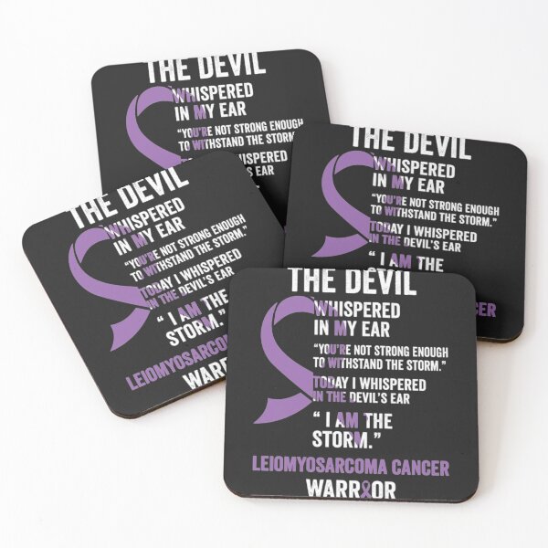 Item preview, I am the storm Leiomyosarcoma Cancer Awareness Warrior designed and sold by StarcyWol.