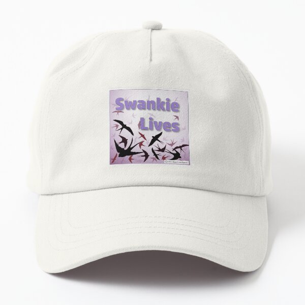 Swallows - purple tint Dad Hat