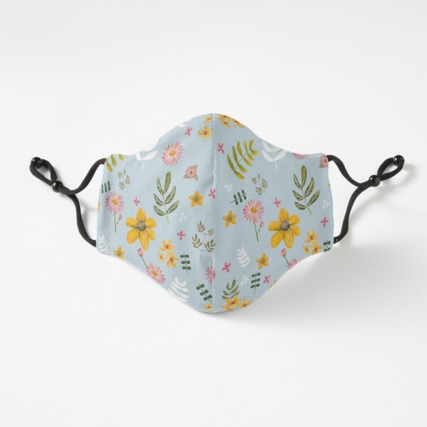 Meadowland Flowers Fitted 3-Layer