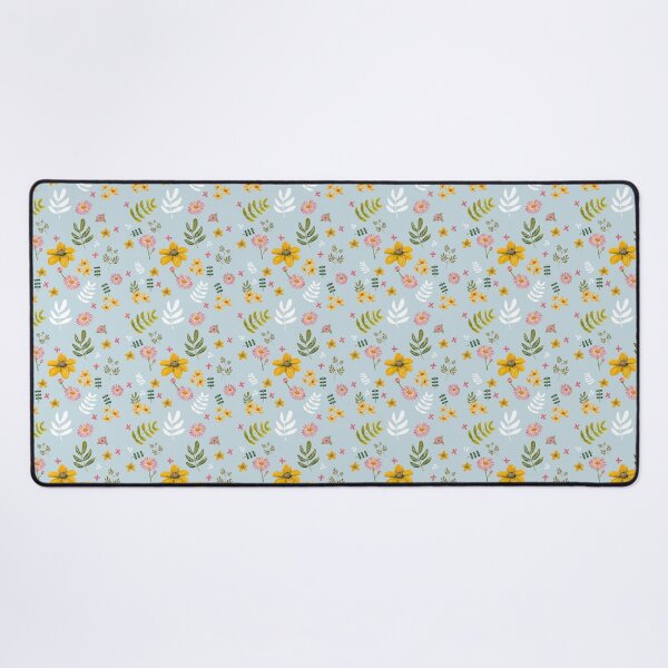 Meadowland Flowers Desk Mat