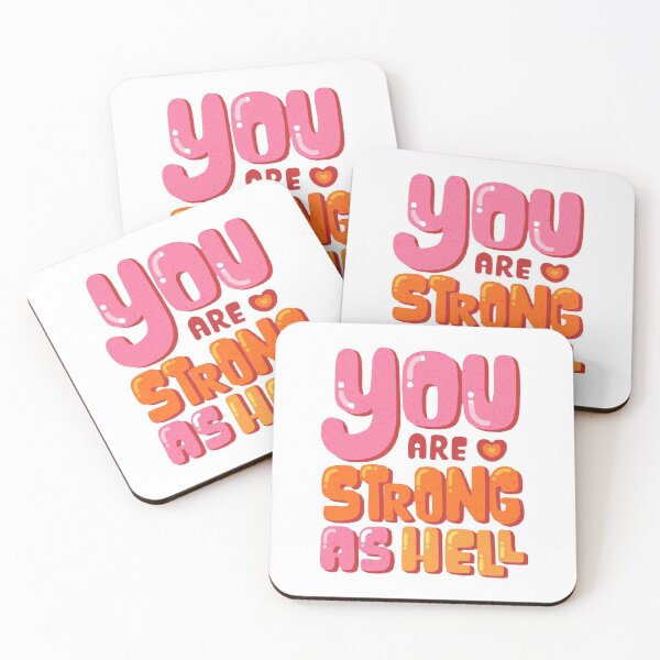 Item preview, YOU ARE STRONG AS HELL designed and sold by SAVAGEwav.