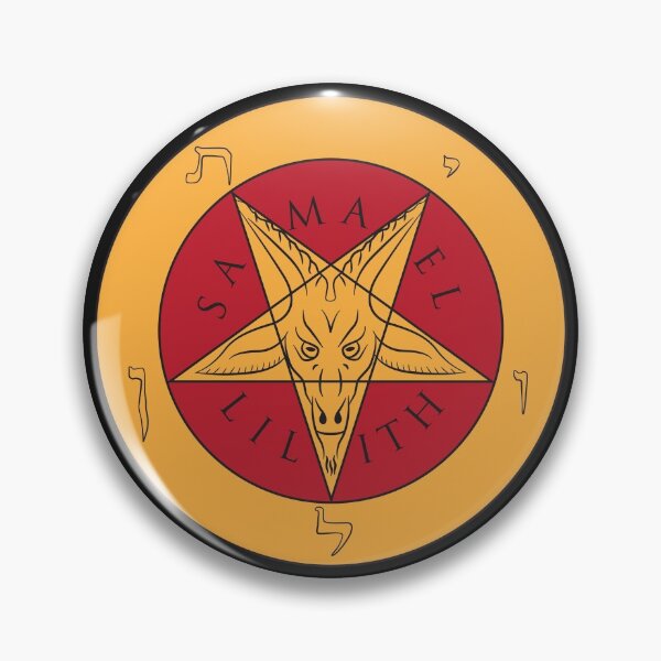 Item preview, Baphomet Seal Sigil Oculto Rojo Oro designed and sold by BennyBearProof.
