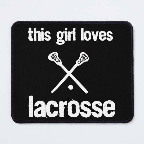 Item preview, This Girl Loves Lacrosse T-Shirt For Lacrosse Girl LAX Gift designed and sold by Creekman Designs.