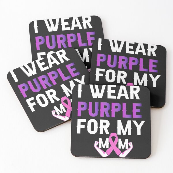 Item preview, I Wear Purple For Mom designed and sold by StarcyWol.