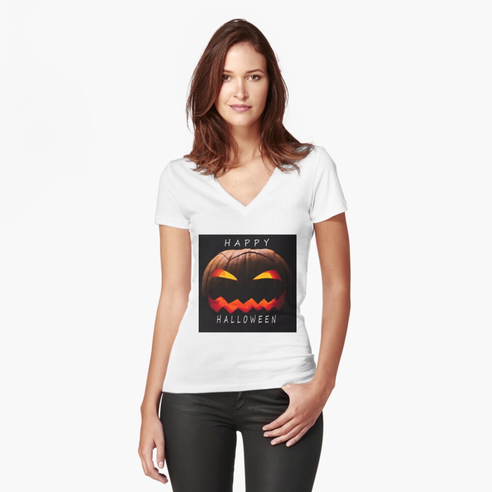 Item preview, Fitted V-Neck T-Shirt designed and sold by jaydeepshah.