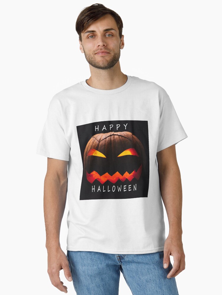 Thumbnail 2 of 7, Classic T-Shirt, Happy Halloween designed and sold by jaydeepshah.