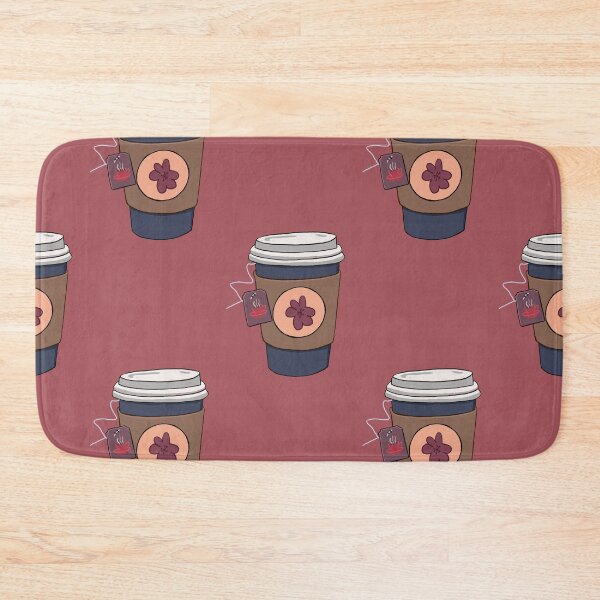 Item preview, Tea time Travel cup pattern designed and sold by Quick Brown Fox Canada.