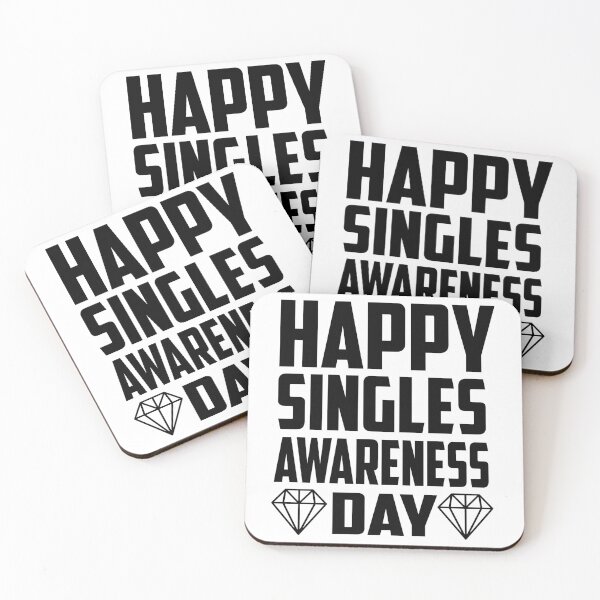 Item preview, Happy Singles Awareness Day, Funny Heart Design designed and sold by ussastore.