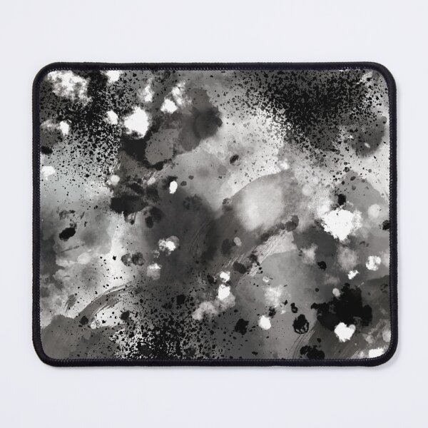 Item preview, Black grey white splatter pattern print designed and sold by aussieforgood.