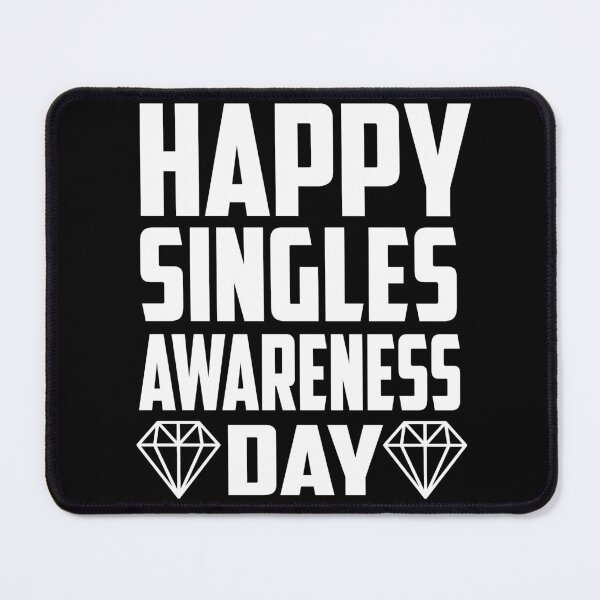 Item preview, Happy Singles Awareness Day, Funny Heart Design designed and sold by ussastore.