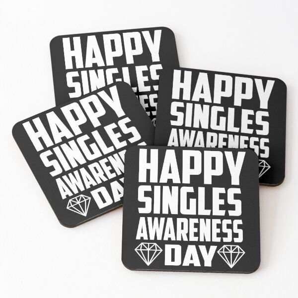 Item preview, Happy Singles Awareness Day, Funny Heart Design designed and sold by ussastore.