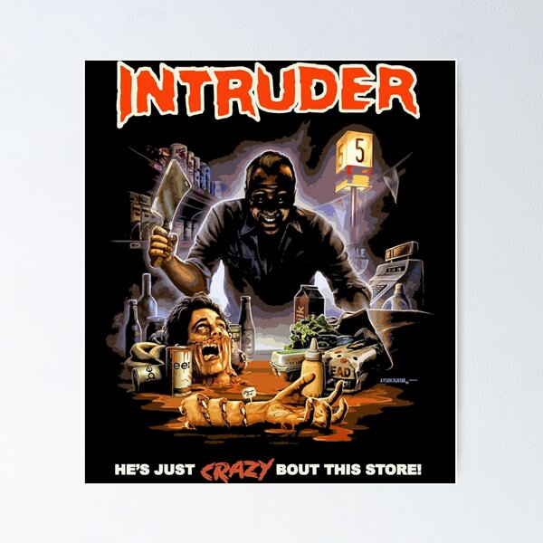 Item preview, Intruder Sticker designed and sold by NayelliWym.