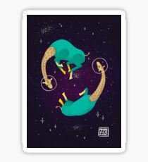Space Giraffes Sticker